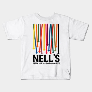 Nell's Defunct Nightclub 70s NYC American Psycho Fan Art Kids T-Shirt
